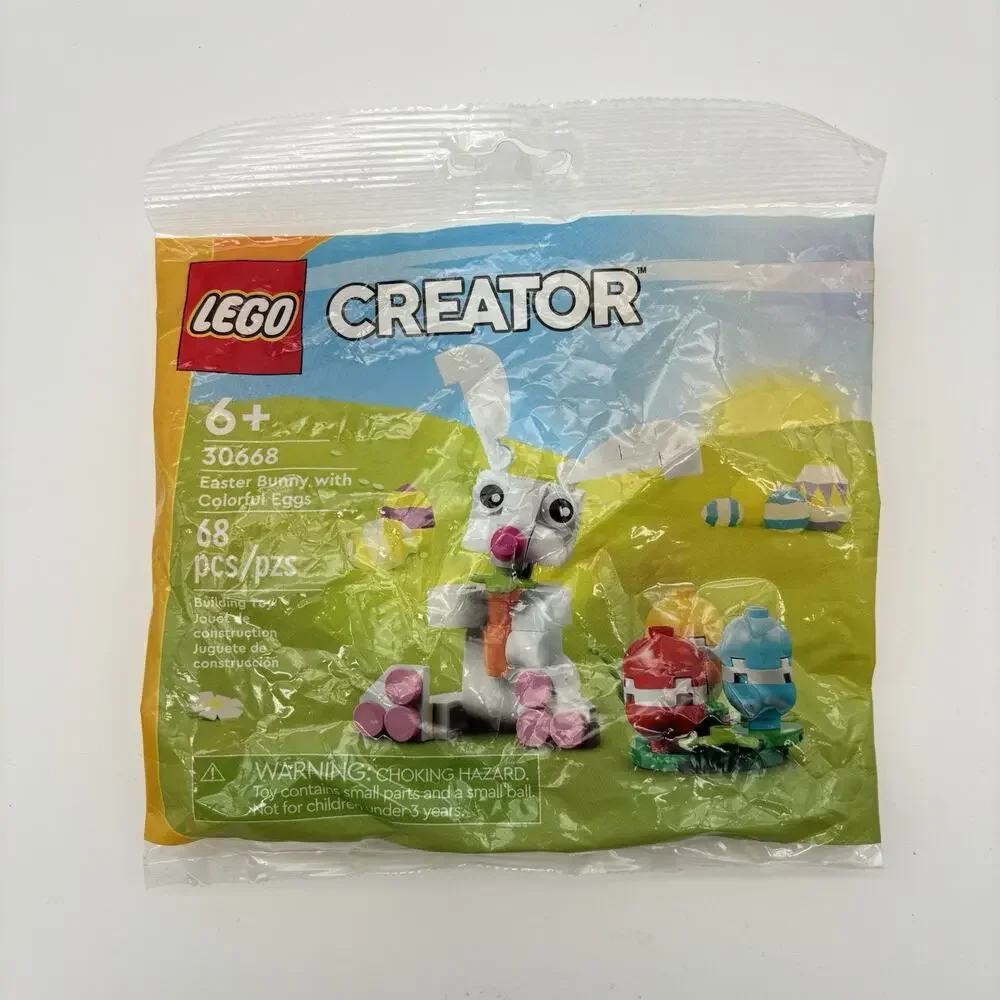 LEGO Creator Easter Bunny Colorful Eggs Building Toy 30668 Basket Gift. Sealed.